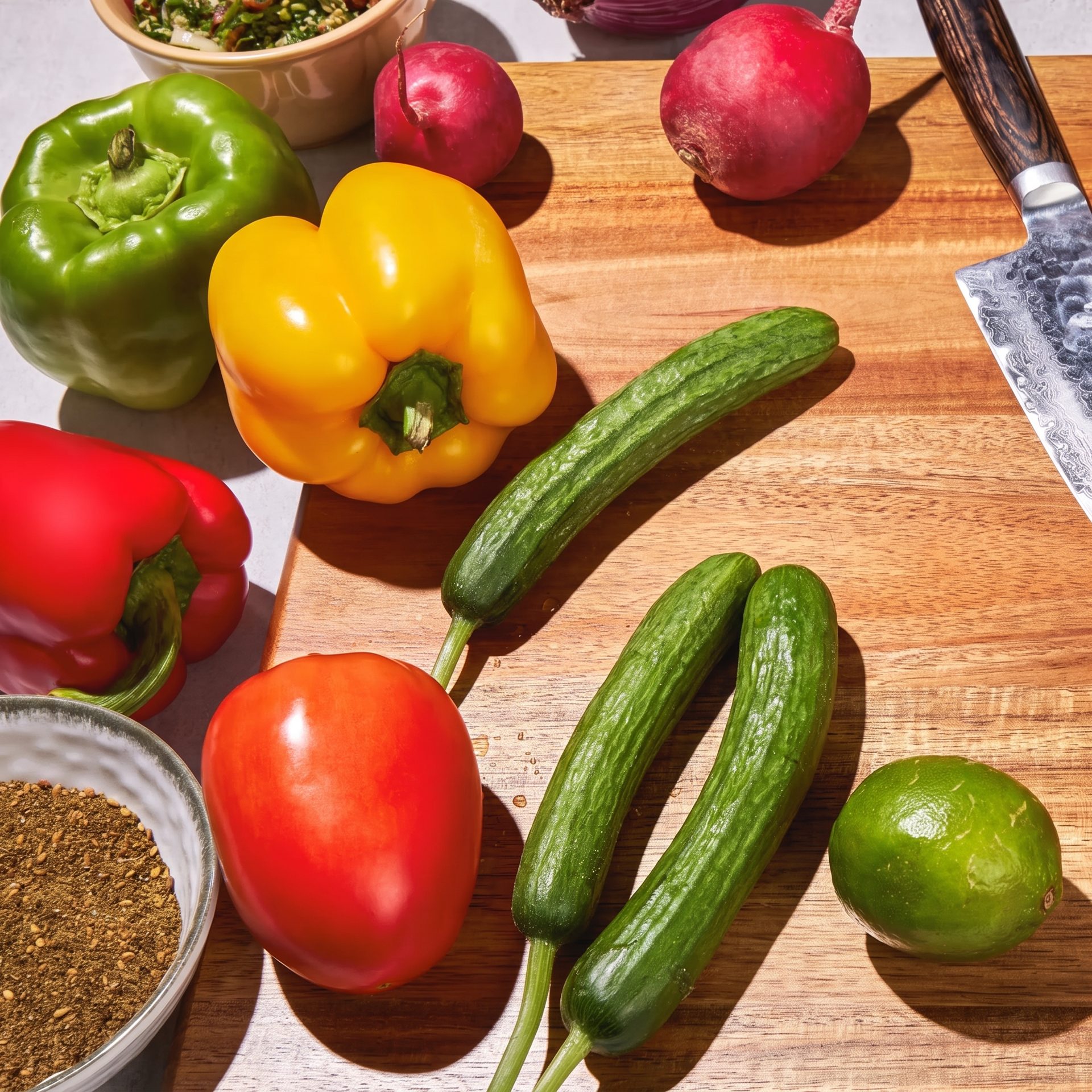 Sun-soaked ingredients