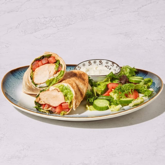15. Chicken Kabob Wrap.