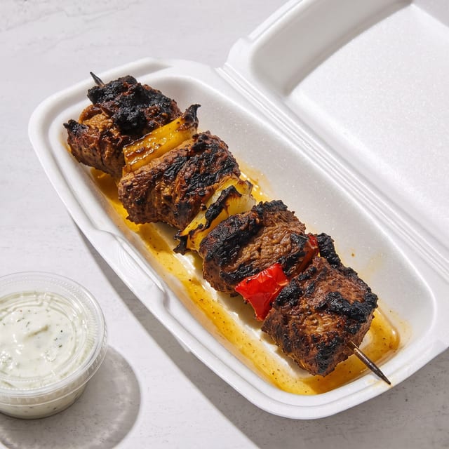 Lamb Chop Skewer.